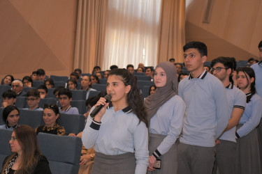 Sabunçu rayonunda Ulu Öndər Heydər Əliyevin 101 illiyinə həsr olunmuş “Heydər Əliyev irsinin öyrənilməsi” mövzusunda panel-müzakirə keçirilib