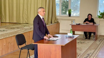 Rayon İcra Hakimiyyəti başçısının növbəti səyyar qəbulu Bilgəh qəsəbəsində keçirildi