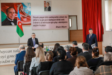 Rayon İcra Hakimiyyəti başçısının növbəti səyyar qəbulu Bakıxanov qəsəbəsində keçirildi