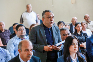 Rayon İcra Hakimiyyəti başçısının növbəti səyyar qəbulu Pirşağı qəsəbəsində keçirildi