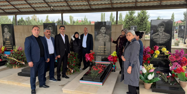 Sabunçu rayonunda Vətən müharibəsi şəhidləri Elnur Cəlal oğlu Dadıyevin, Mais Şakir oğlu Səfərovun ildönümləri və Taleh Musa oğlu Mehdiyevin doğum günü münasibətilə anım mərasimləri keçirildi