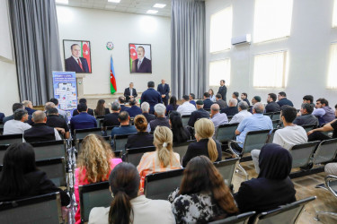 Nardaran qəsəbəsində sakinlərlə növbəti səyyar görüş keçirildi