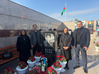 Sabunçu rayonunda Vətən müharibəsi şəhidləri Məhərrəm Elxan oğlu Səmədovun ildönümü və Bəhruz Elman oğlu Əliyevin doğum günü münasibətilə anım mərasimləri keçirildi