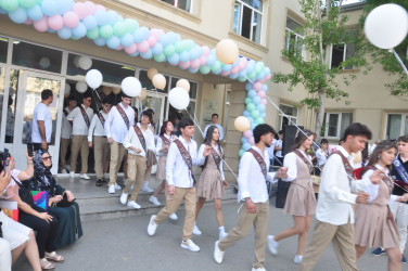 Sabunçu rayonunun ümumtəhsil məktəblərində “Son Zəng” tədbirləri keçirildi