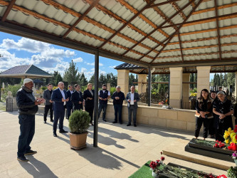 Vətən müharibəsi şəhidləri Abdullazadə Həsənağa Şakir oğlu və Adışov Qüdrət Rahim oğlunun ildönümü münasibətilə anım mərasimləri keçirildi