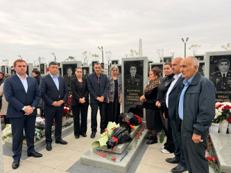 Sabunçu rayonunda Vətən müharibəsi şəhidləri Sübhan Səbuhi oğlu Məmmədlinin, Telman İqdam oğlu Ələkbərovun, Şamil Nazim oğlu Bababəyin, Məhəmməd Niman oğlu Səmədovun, Tural Rəfail oğlu Dəmirçiyevin, Əmirulla Vahid oğlu Əliyevin və Qələndər Nofəl oğlu Alıyevin ildönümləri münasibətilə anım mərasimləri keçirildi