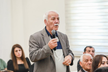 Rayon İcra Hakimiyyəti başçısının növbəti səyyar qəbulu Ramana qəsəbəsində keçirildi