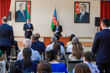 Sabunçu qəsəbəsində sakinlərlə növbəti səyyar görüş keçirildi