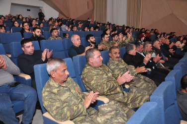 Sabunçu rayonunda “8 noyabr – Zəfər Günü” münasibətilə “Ey Vətən!” adlı konsert proqramı təşkil edildi