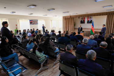 Rayon İcra Hakimiyyəti başçısının növbəti səyyar qəbulu Bakıxanov qəsəbəsində keçirildi