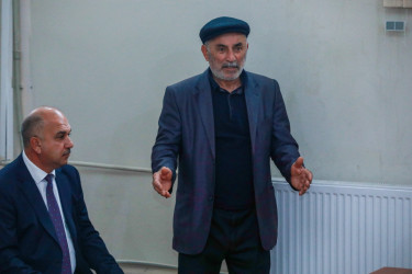 Rayon İcra Hakimiyyəti başçısının növbəti səyyar qəbulu Pirşağı qəsəbəsində keçirildi