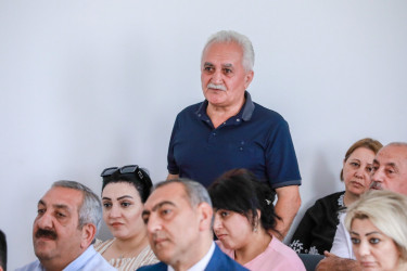 Rayon İcra Hakimiyyəti başçısının növbəti səyyar qəbulu Bakıxanov qəsəbəsində keçirildi