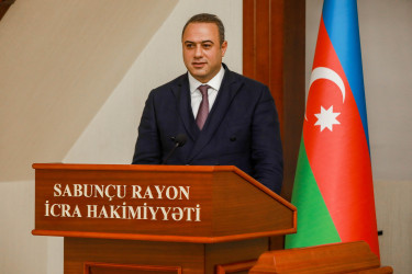 Sabunçu Rayon İcra Hakimiyyəti başçısına yeni I müavin təyin olundu