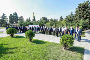 Sabunçu rayonunda “27 sentyabr – Anım Günü” nün altıncı ildönümü ilə əlaqədar ağacəkmə aksiyası keçirildi
