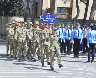 Sabunçu rayonunda “Şahin” hərbi-idman oyunları üzrə rayon birinciliyi keçirildi