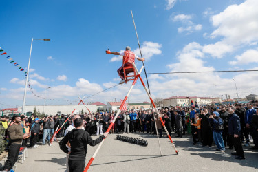Sabunçu rayonunda Novruz bayramı münasibətilə “Bahar festivalı” adlı tədbir keçirildi