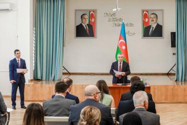Ramana qəsəbəsində sakinlərlə növbəti səyyar görüş keçirildi