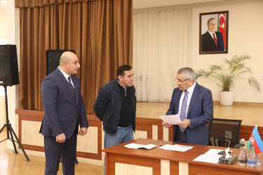 Rayon İcra Hakimiyyəti başçısının növbəti səyyar qəbulu Zabrat qəsəbəsində keçirildi