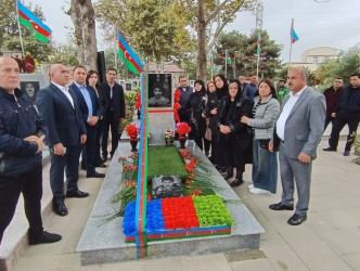 Sabunçu rayonunda Vətən müharibəsi şəhidləri İbrahimov Müşfiq Nəbi oğlu və Mehdiyev Taleh Musa oğlunun ildönümü münasibətilə anım mərasimi keçirildi