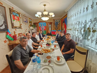 Sabunçu rayonunda Vətən müharibəsi şəhidi Əkbər Bahadur oğlu Hüseynovun ildönümü münasibətilə anım mərasimi keçirildi