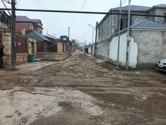 Bakıxanov qəsəbəsində asfaltlanma işləri aparılıb