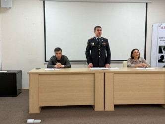 “Narkotikə yox deyirik” mövzusunda növbəti maarifləndirici tədbir keçirilib