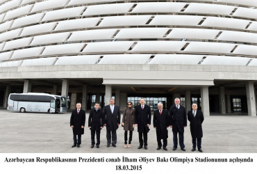 Bakı Olimpiya Stadionunun açılışı